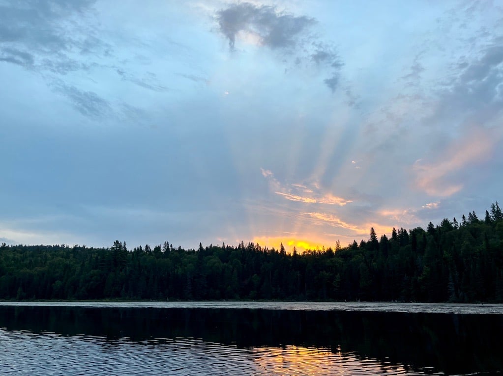 Sunrise at Algonguin Park with FREED