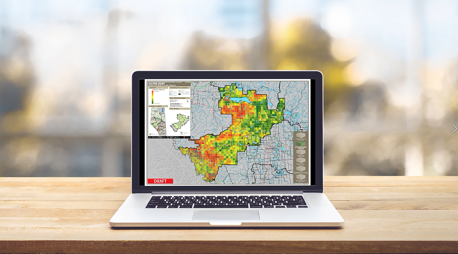 LuSEE spatially identifies areas of importance for a variety of values on a landscape, including forestry, energy, agricultural, municipal, environmental, and recreational.